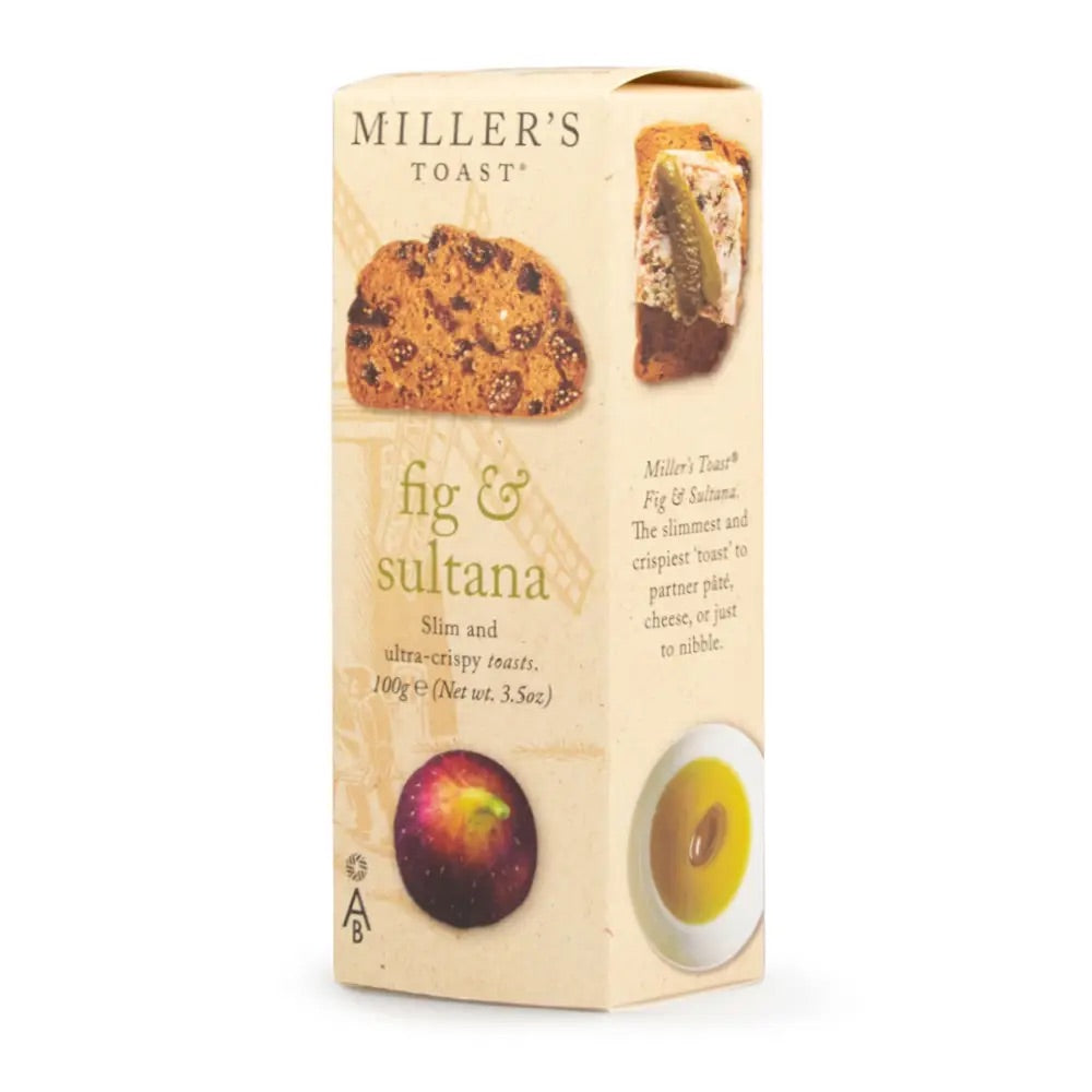 MILLER'S TOAST FIG & SULTANA