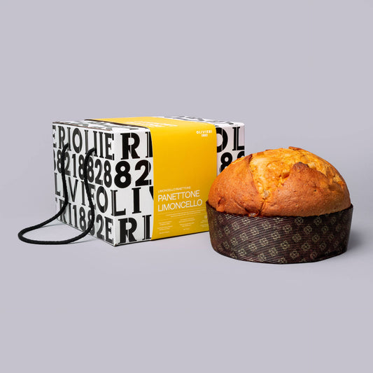 Limoncello Panettone - 830 gr Artisanal, Made in Italy