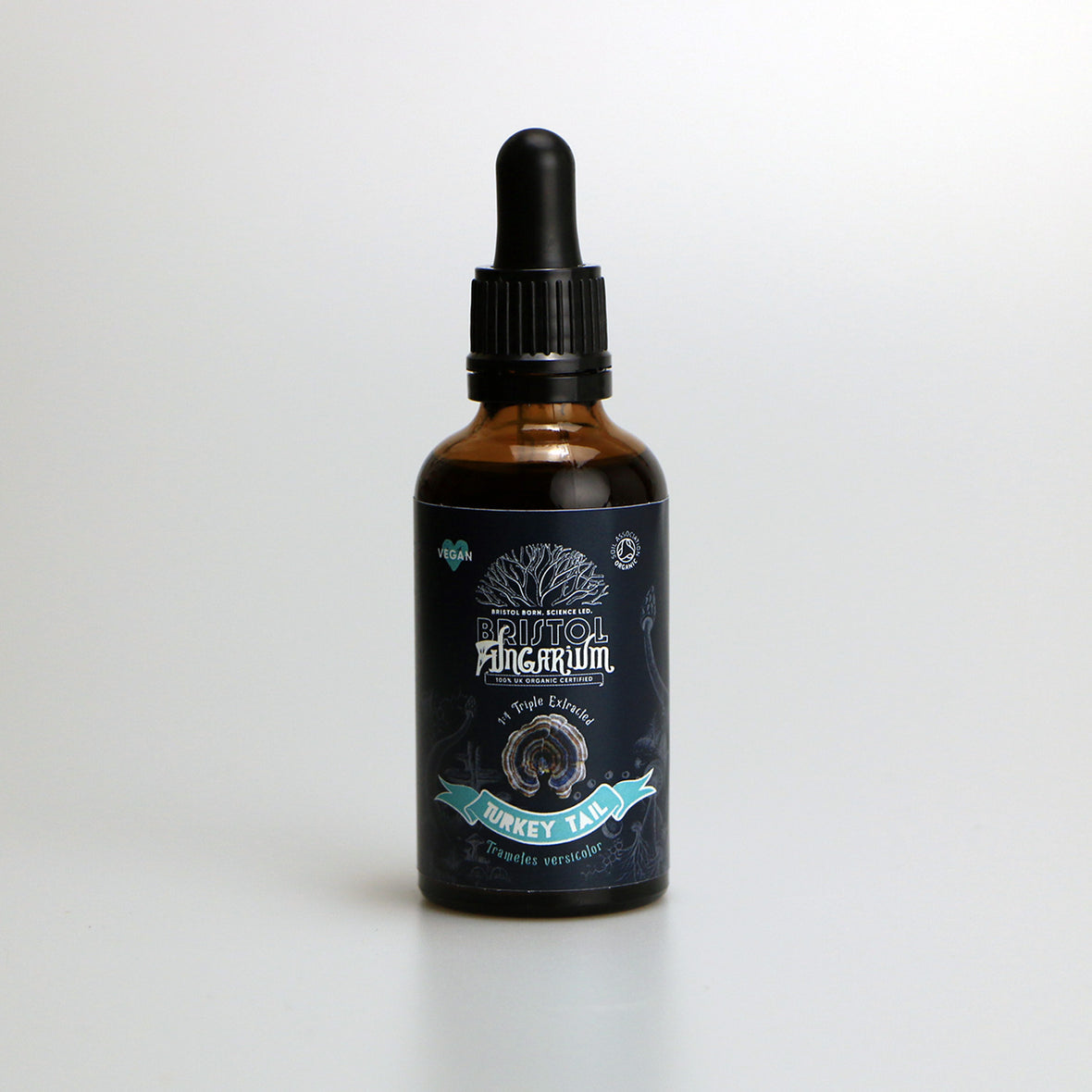 Bristol Fungarium Organic Turkey Tail (Wild Foraged) Tincture 50ml