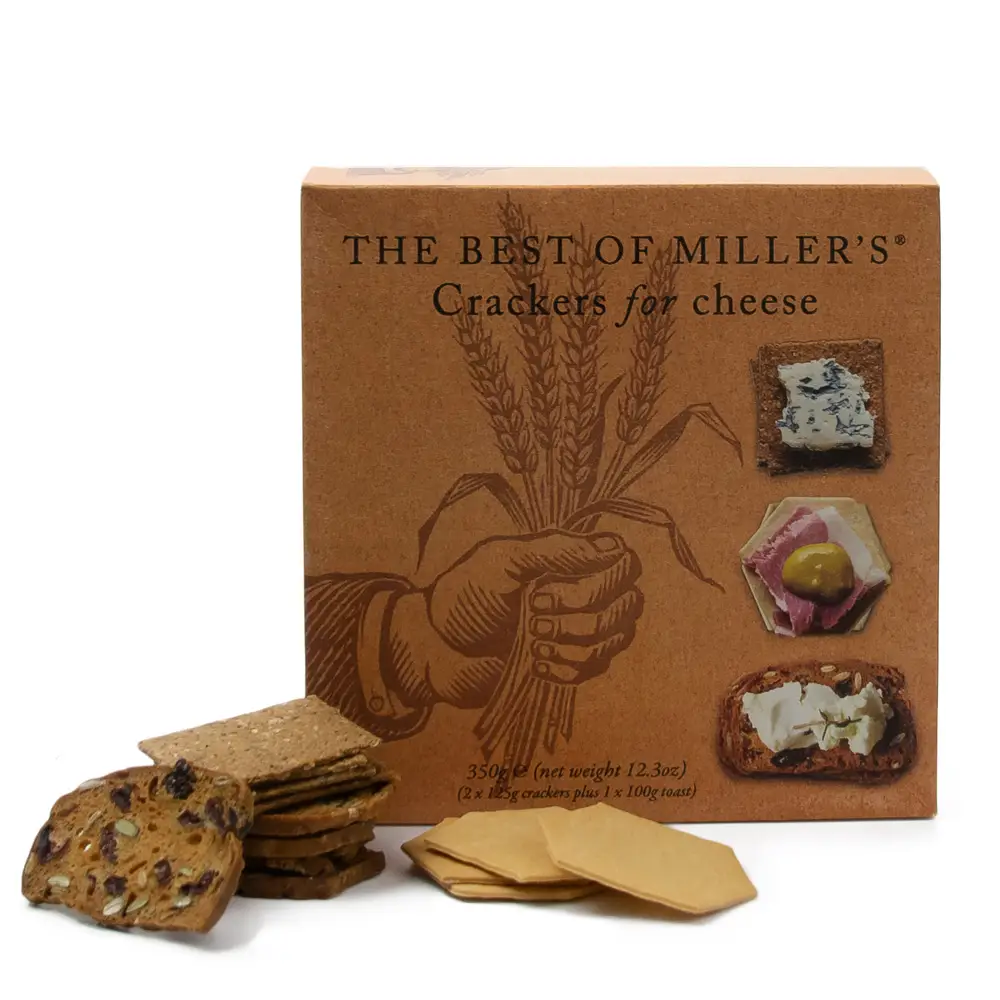 THE BEST OF MILLER’S CRACKERS FOR CHEESE