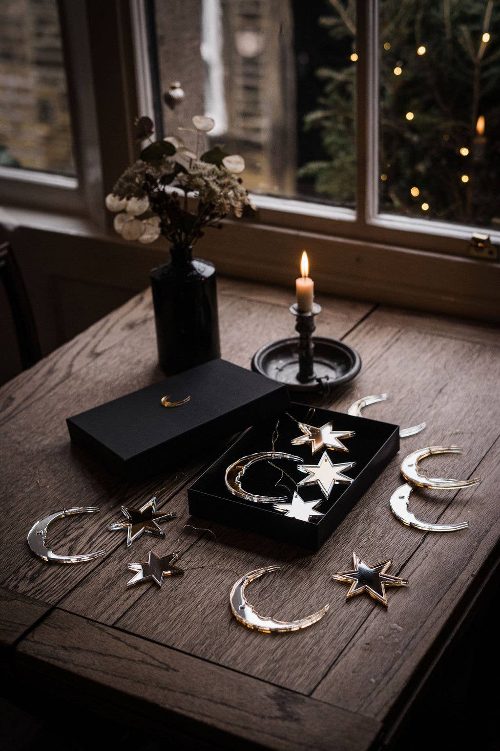 Celestial Christmas Ornament Set