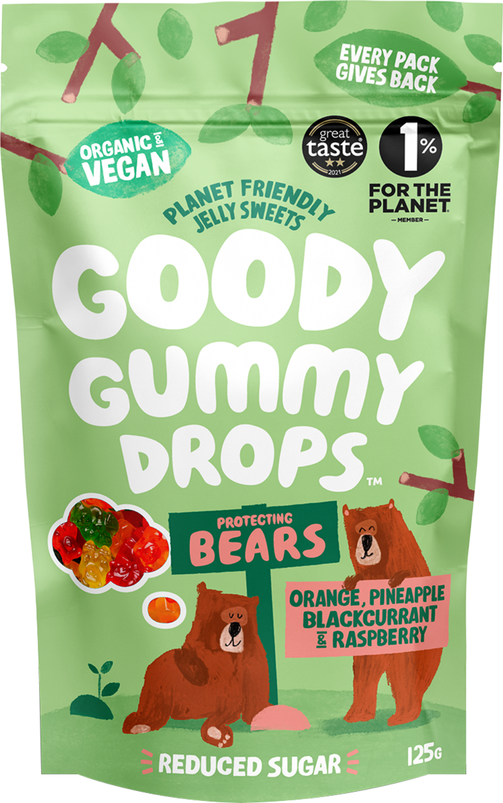 Goody Gummy Drops Bears