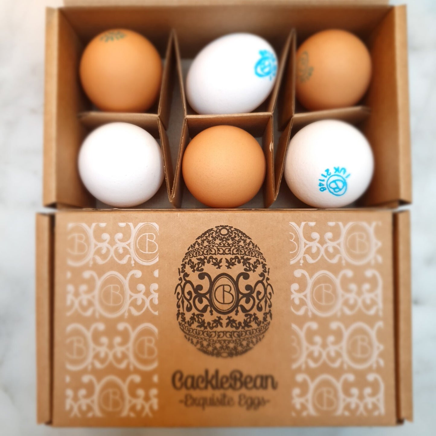 Eggs - box of six eggs