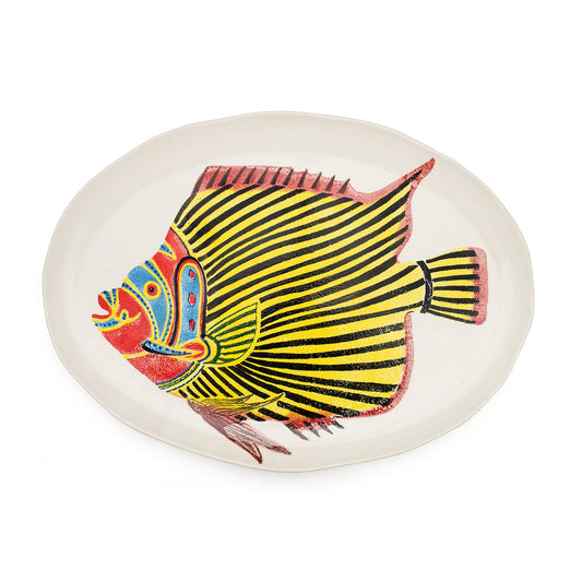 Fantastical Fish Xl Oval Platter