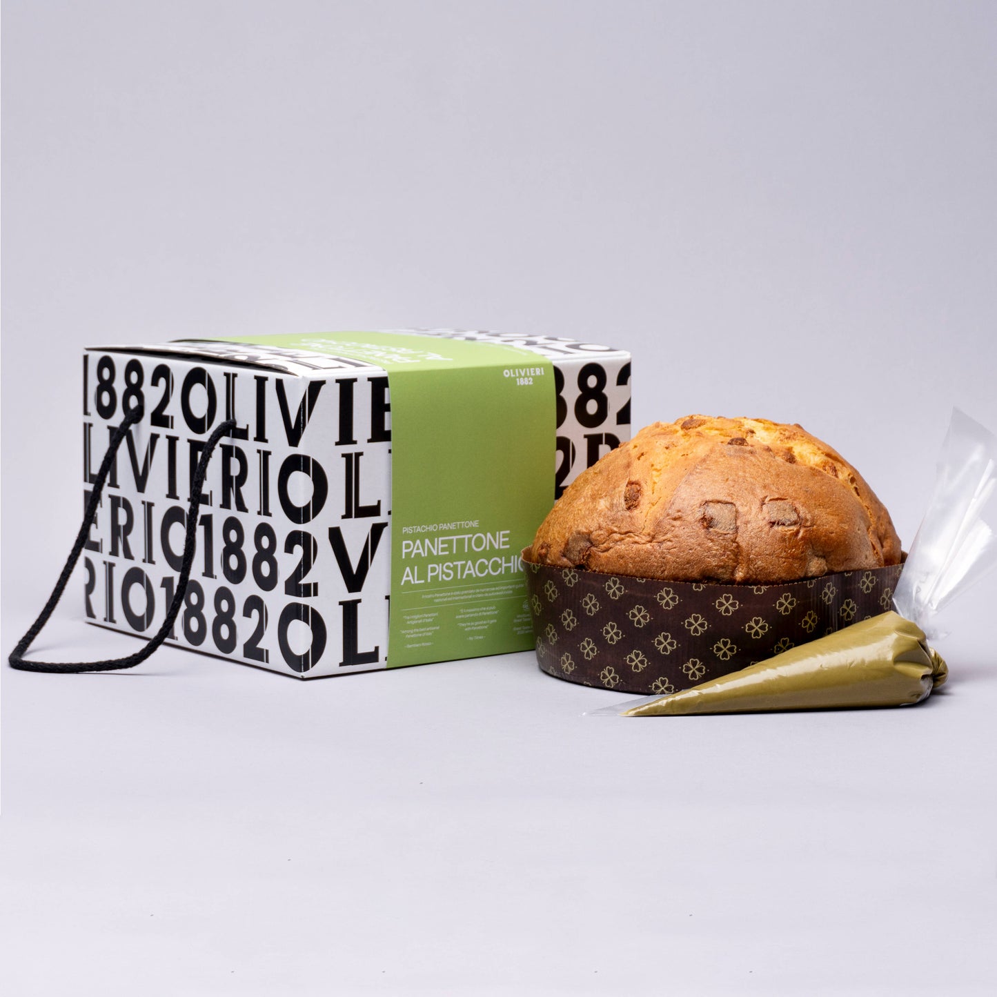 Artisanal pistachio Panettone - Christmas