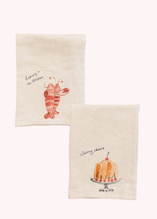 Lobster Lovers & Cherry Cherie Napkin Set