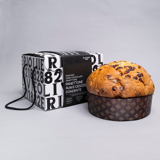 Rum and Dark Chocolate Panettone Artisanal 1000 g