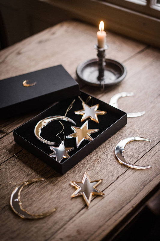 Celestial Christmas Ornament Set